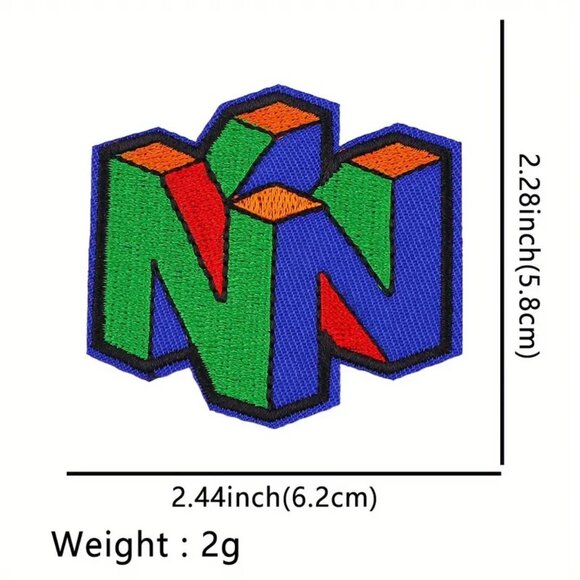 🌹Nintendo Video Game Iron on Patch - Picture 3 of 4